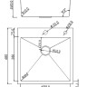Кухонная мойка Roxen Snake 560220-50-S