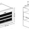 Винный шкаф Caso WineSafe 18 EB black