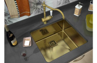 Кухонная мойка Zorg PVD SZR-44 BRONZE