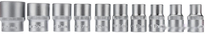 Набор торцевых головок Rexant 12-8301 (12 предметов)