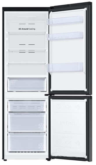 Холодильник с нижней морозильной камерой Samsung RB34T670FBN/WT