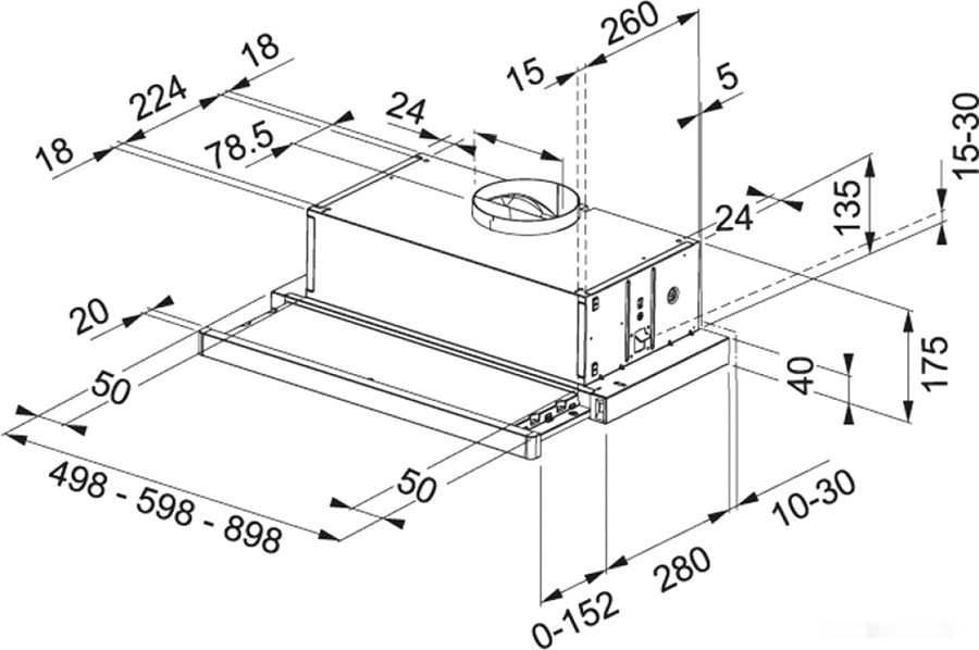 Вытяжка Franke Flexa FTC 532L WH 315.0547.795