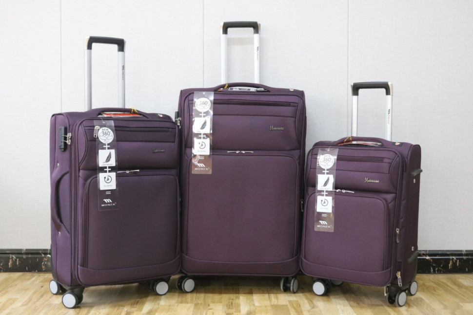 Чемодан Monza 8038# (S, фиолетовый)