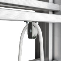 Лестница Новая Высота NV 525 трёхсекционная с тросовой тягой 3x12 ступеней