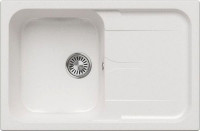 Кухонная мойка Polygran Alto 780 (белый хлопок)