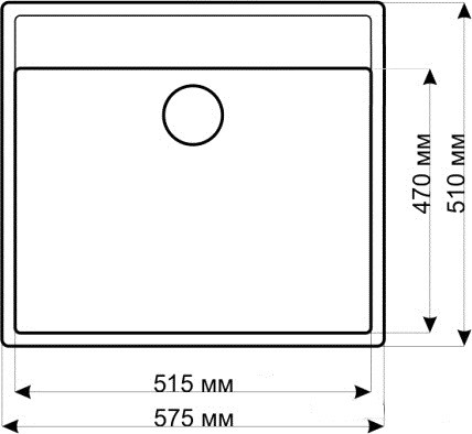 Кухонная мойка Gerhans A12 (White)