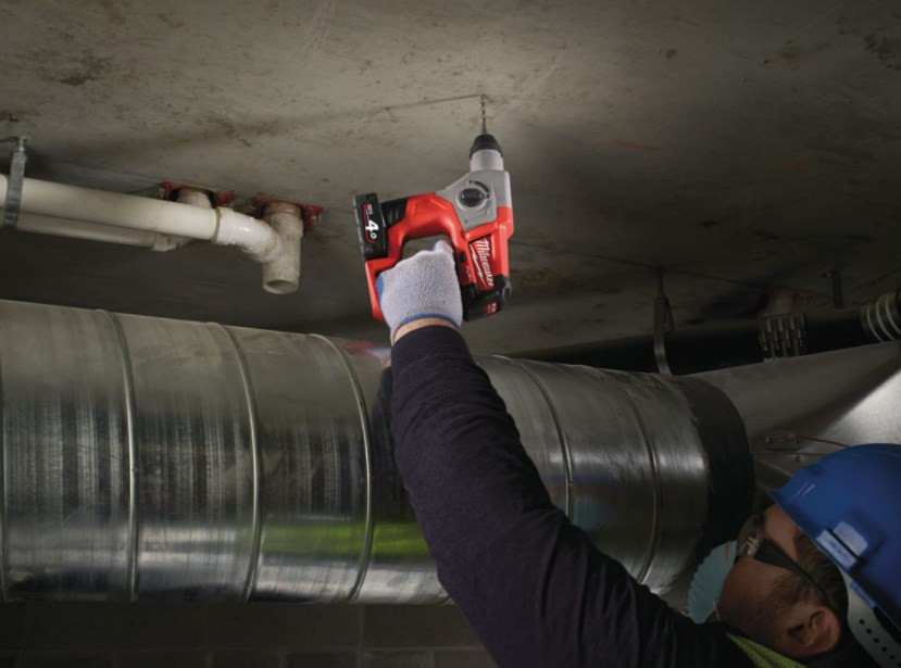 Перфоратор Milwaukee M12 CH-602X FUEL 4933451510 (с 2-мя АКБ, кейс)