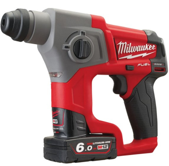 Перфоратор Milwaukee M12 CH-602X FUEL 4933451510 (с 2-мя АКБ, кейс)