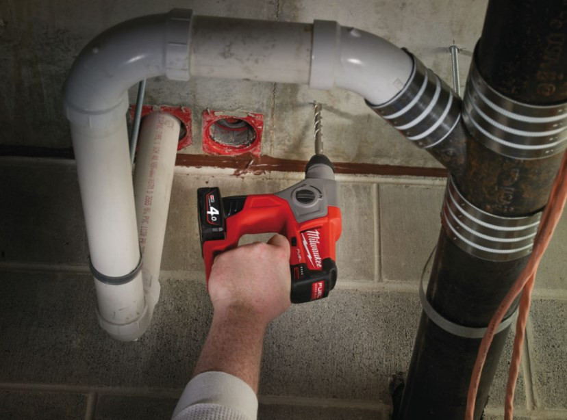 Перфоратор Milwaukee M12 CH-602X FUEL 4933451510 (с 2-мя АКБ, кейс)
