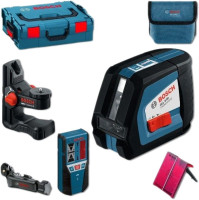 Призменный нивелир Bosch GLL 2-50 (с держателем BM 1 и приемником LR 2) [0601063103]