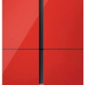 Четырёхдверный холодильник CENTEK CT-1750 Red