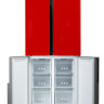 Четырёхдверный холодильник CENTEK CT-1750 Red