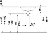 Умывальник Duravit D-Code 52.5x32 (0338490000)