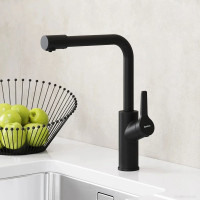 Смеситель Damixa Merkur 710770300 (черный матовый)