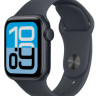 Умные часы Apple Watch SE 3 40 мм (алюминиевый корпус, полуночный/полуночный, спортивный силиконовый ремешок S/M)