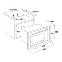 Микроволновая печь Teka MWE 207 FI SS