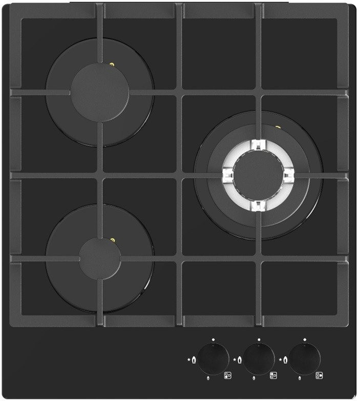 Варочная панель Zorg HAG45 FDW black