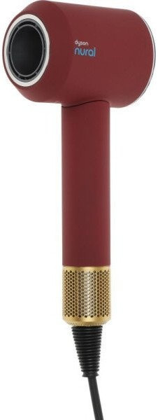 Фен Dyson HD16 Supersonic Nural Curly+Coily (евровилка, красный бархат/золотой)
