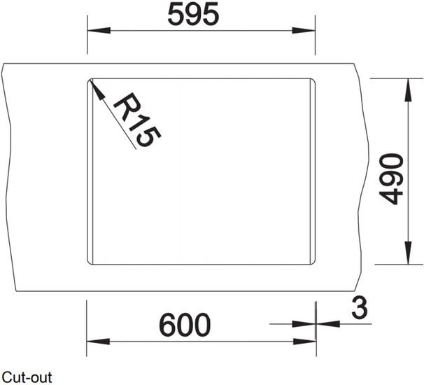 Кухонная мойка Blanco Dalago 6 Silgranit PuraDur (Black)