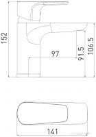 Смеситель Gross Aqua Evo 6241297C