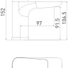 Смеситель Gross Aqua Evo 6241297C