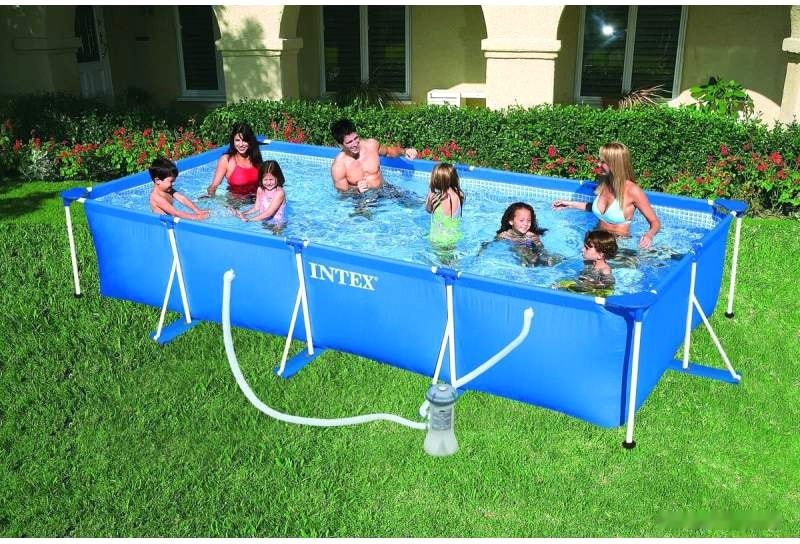 Бассейн INTEX Rectangular Frame Pool 28274 (450x220x84)