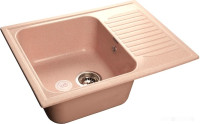 Кухонная мойка GranFest GF-S645L (светло-розовый)