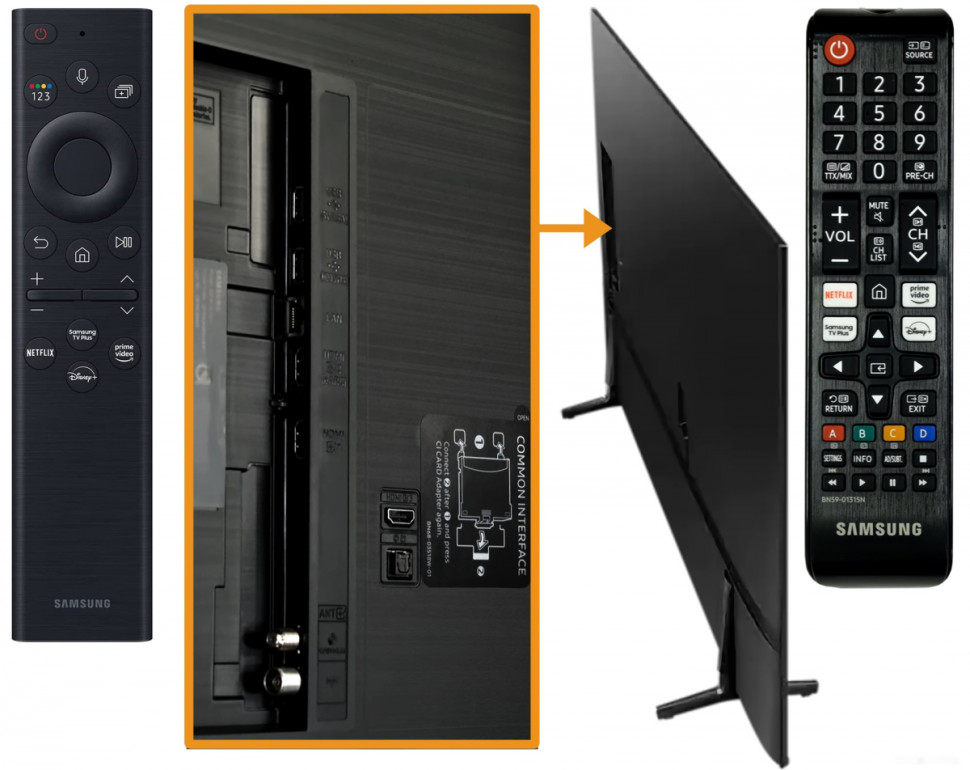 Телевизор Samsung Crystal BU8000 UE65BU8000UXCE