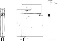 Смеситель Aquatek Вега AQ1004CR