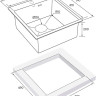 Кухонная мойка Paulmark PM214551-BG