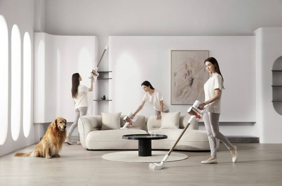 Вертикальный пылесос с влажной уборкой Xiaomi Vacuum Cleaner G10 Plus (европейская версия)