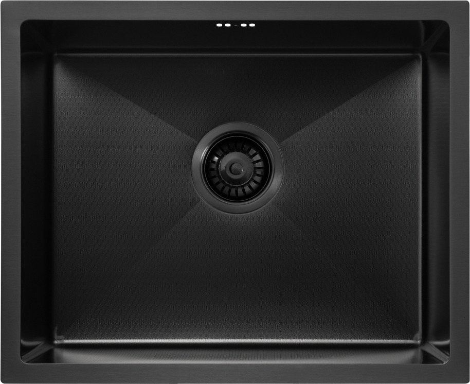 Кухонная мойка ARFEKA ECO AR 550*450 BLACK PVD NANO DECOR