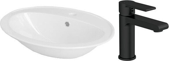 Умывальник Cersanit Calla 54 S-UM-Cl/1-w + 63107