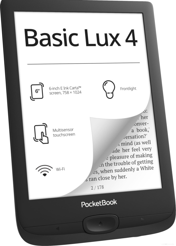 Электронная книга PocketBook 618 Basic Lux 4