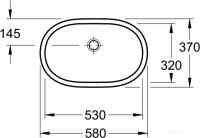 Умывальник Villeroy &amp; Boch O.novo 58x37 [41625001]