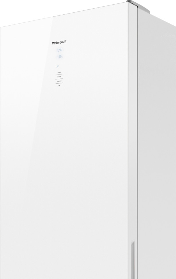 Холодильник Weissgauff WRK 2000 D Full NoFrost Inverter White Glass