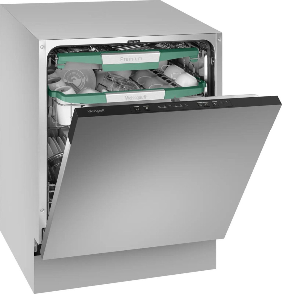 Посудомоечная машина Weissgauff BDW 6136 D Inverter Autoopen Timer Floor