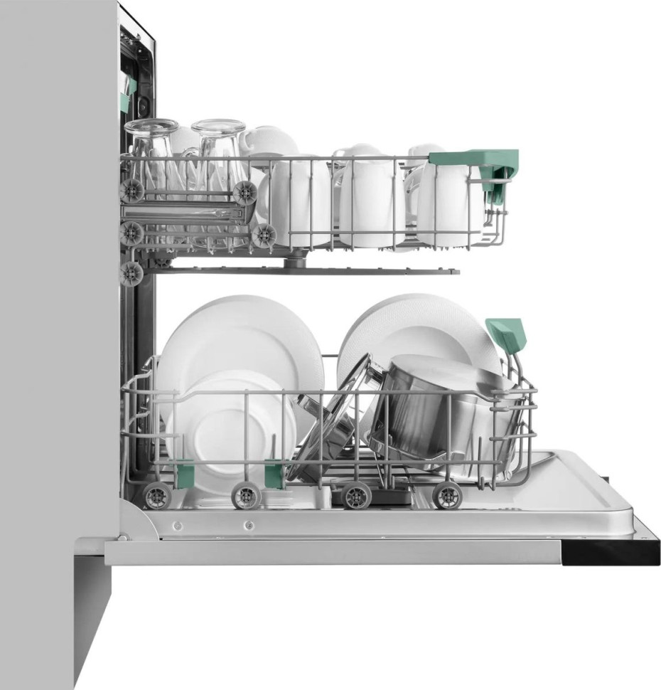 Посудомоечная машина Weissgauff BDW 6136 D Inverter Autoopen Timer Floor