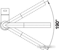 Смеситель Blanco Lanora-S 523123
