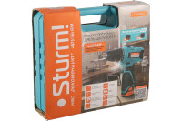 Дрель-шуруповерт Sturm CD1240C (с 2-мя АКБ, кейс)