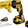 Шуруповерт для гипсокартона DeWALT DCF620P2K (с 2-мя АКБ, кейс)
