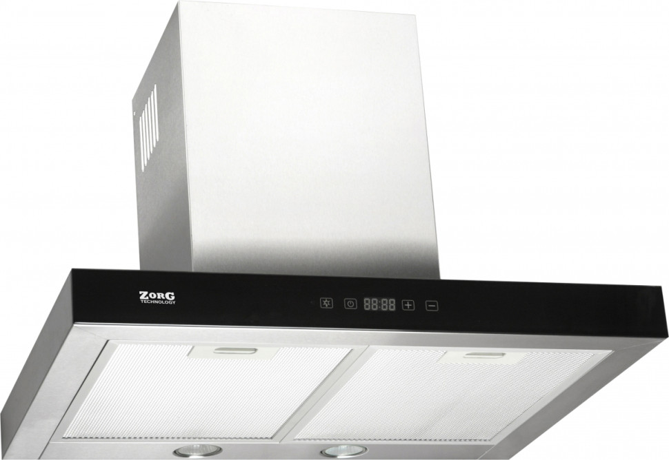 Вытяжка ZorG Technology Stels 1000 60 S нержавейка + стекло черное