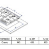 Варочная панель Evelux HEG 450 BG