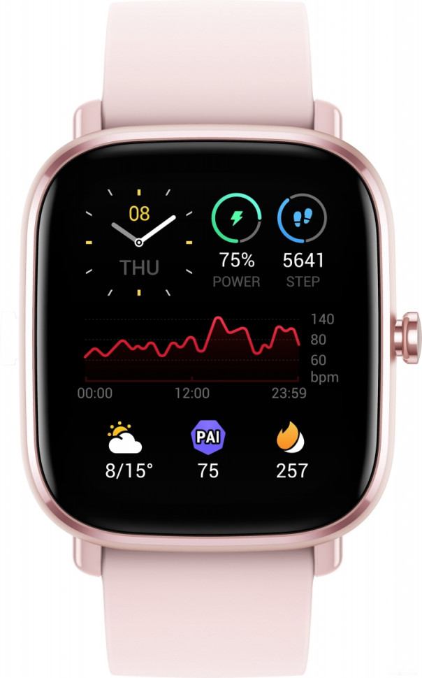 Умные часы Amazfit GTS 2 mini (фламинго розовый)