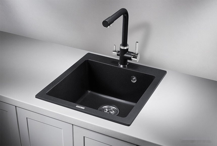 Кухонная мойка Granula GR-4651 (черный)