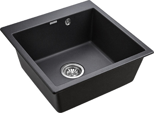 Кухонная мойка Paulmark Praktisch PM105152-BL черный