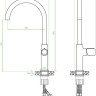 Смеситель Laveo Pretto BAO 068D