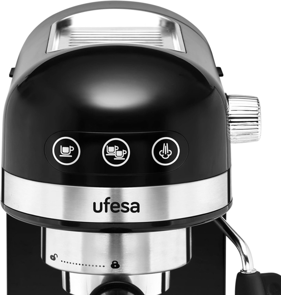 Рожковая кофеварка Ufesa Palermo Black