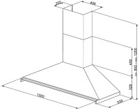 Вытяжка Smeg KD150HXE