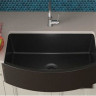 Кухонная мойка AquaSanita Villa Premium GQV100W (черный 601)